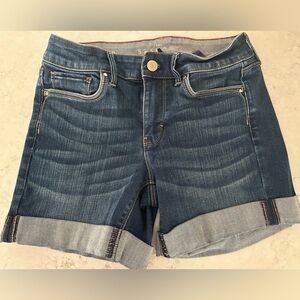 White House Black Market 5” Jean Shorts